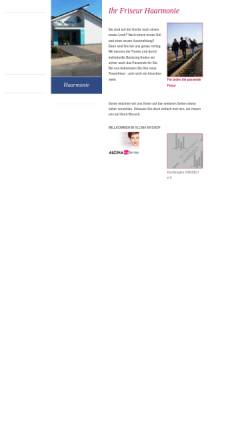 Vorschau der mobilen Webseite www.friseur-steinmeier.de, Friseur Steinmeier aus Kirchlengern