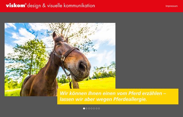 Vorschau von www.viskom-design.de, Werbeagentur viskom design