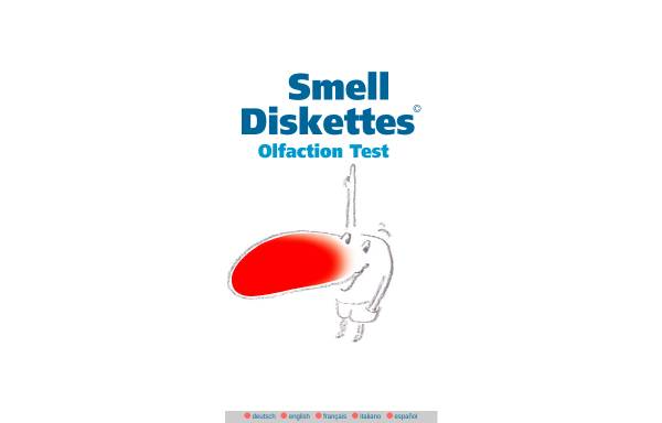Smell Diskettes Olfaction Test