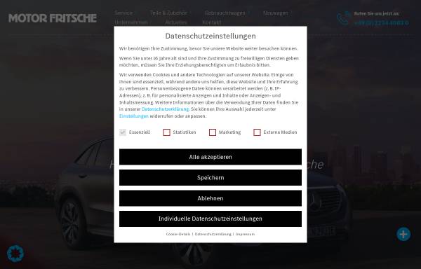 Vorschau von motor-fritsche.de, Motor Fritsche