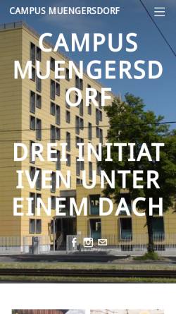 Vorschau der mobilen Webseite www.ism-koeln.net, Internationales Studentinnenheim Müngersdorf (ISM)