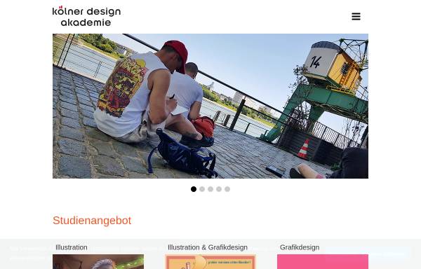Vorschau von designstudium.com, KDA - Kölner Design Akademie