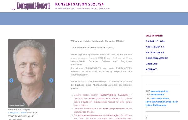 Vorschau von www.kontrapunkt-konzerte.de, Kontrapunkt-Konzerte