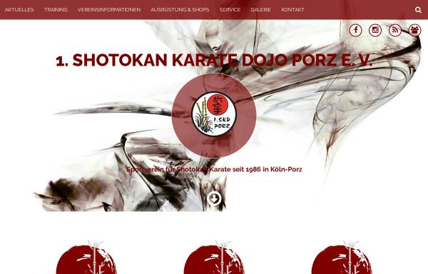 Vorschau von www.karate-porz.de, 1. Shotokan Karate Dojo Porz e.V.