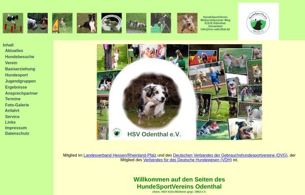 Vorschau von www.hsv-koeln.de, Hundesportverein Köln-Mülheim e.V.