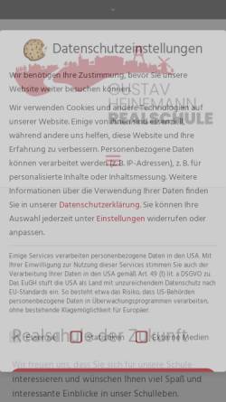 Vorschau der mobilen Webseite www.realschule-im-ghz.de, Realschule im GHZ