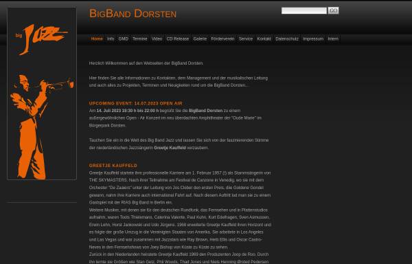 Vorschau von www.bigbanddorsten.de, BigBand Dorsten