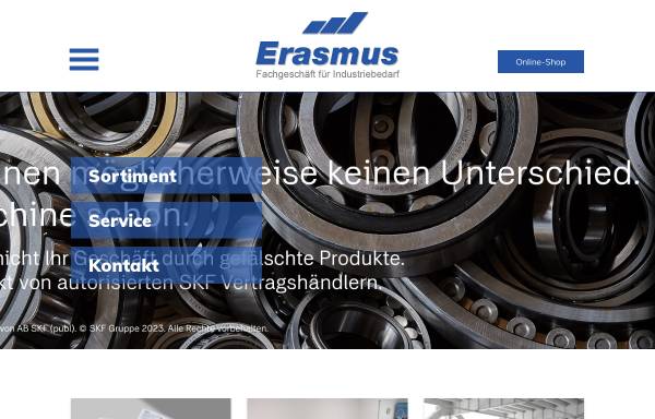 Vorschau von www.alexander-erasmus.de, Alexander Erasmus GmbH & Co. KG
