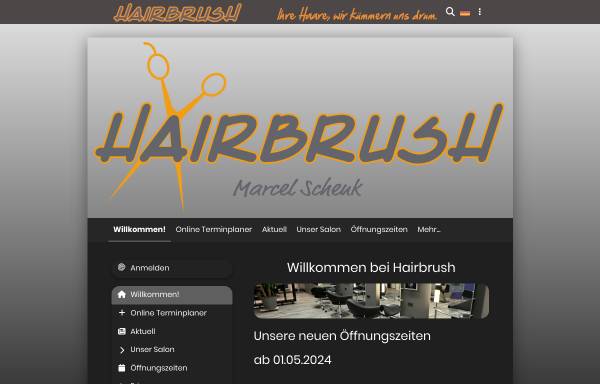 Vorschau von hairbrush.de, Hairbrush