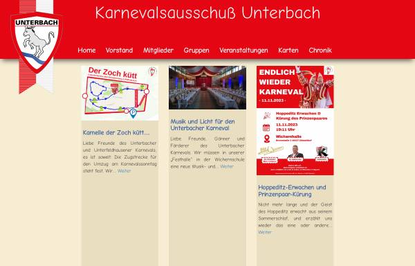Vorschau von www.ka-unterbach.de, Karnevalsausschuss Unterbach 1957 e.V.