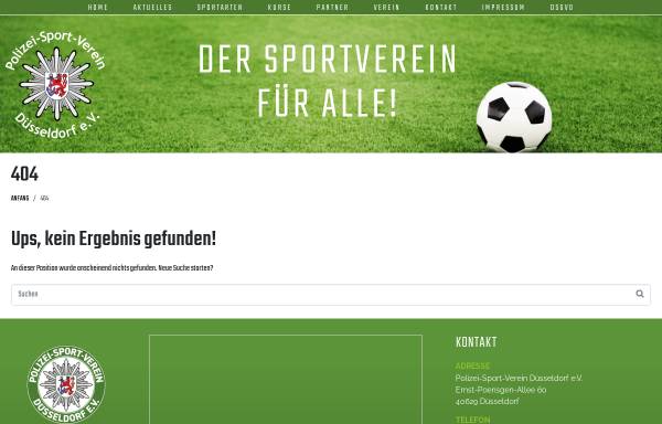 Polizei-Sport-Verein Düsseldorf e.V., Abteilung Hundesport