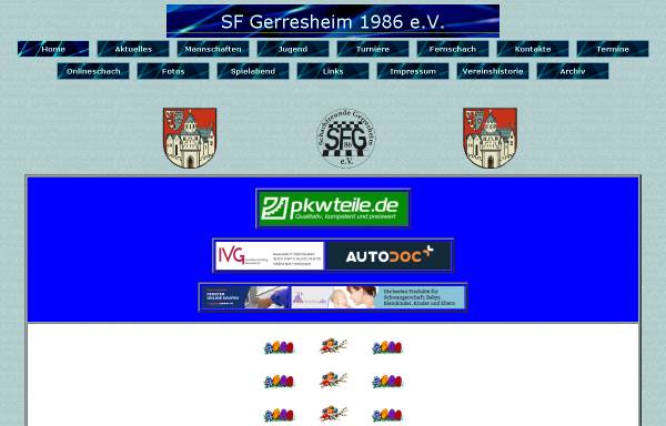 Vorschau von www.schachfreunde-gerresheim.de, Schachfreunde Gerresheim 1986 e.V.