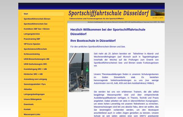 Vorschau von www.sportschiffahrtschule.de, Sportschiffahrt-Schule
