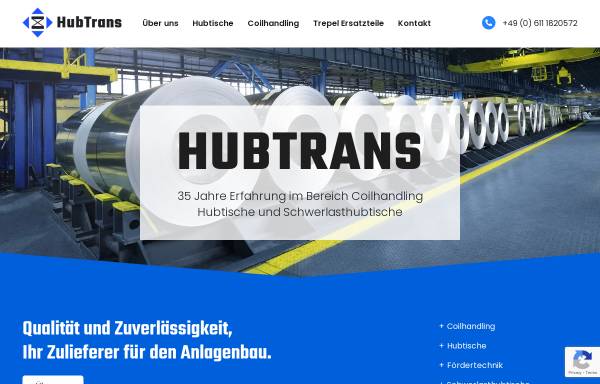 Vorschau von www.hubtrans.com, HubTrans GmbH