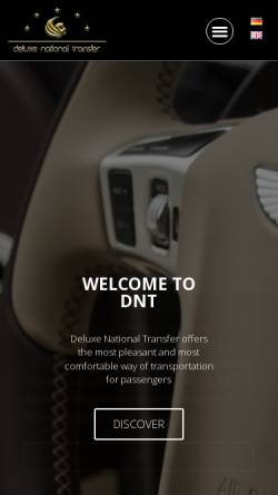 Vorschau der mobilen Webseite www.dnt-drive.de, DNT Deluxe National Transfer