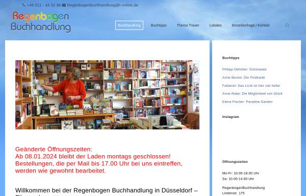 Vorschau von www.regenbogenbuchhandlung.de, Regenbogenbuchhandlung