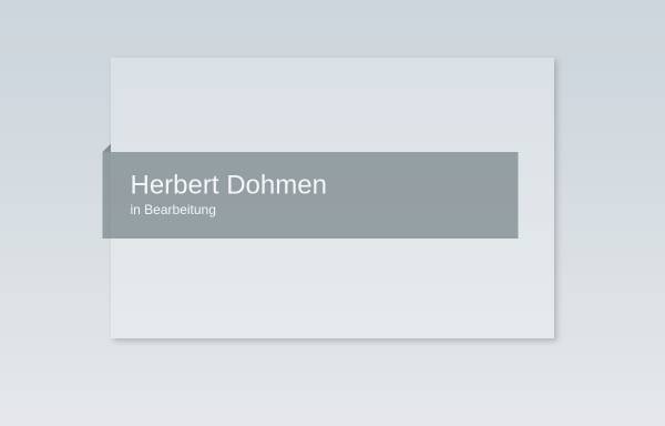 Herbert Dohmen