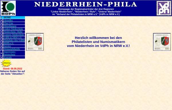 Vorschau von www.niederrhein-phila.de, Niederrhein-Phila