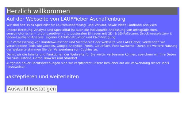 Vorschau von www.lauffieber.de, Lauffieber