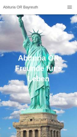 Vorschau der mobilen Webseite www.abituria-or.de, Abituria OR