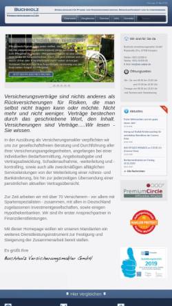 Vorschau der mobilen Webseite www.ab-makler.de, Versicherungsmakler Alexander Buchholz