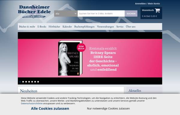 Vorschau von www.allgaeubuch.de, Buchhandlung und Verlag Tobias Dannheimer GmbH