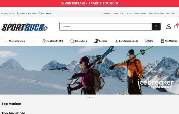 Vorschau von www.sportbuck.com, Sport Buck GmbH