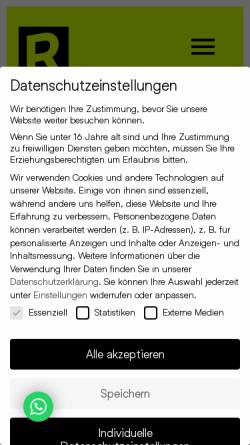 Vorschau der mobilen Webseite renoarde.de, Werbeagentur Regensburg: Renoarde. Digital. Marketing und Design