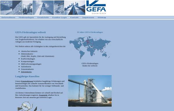 Vorschau von www.gefa-konstanz.de, GEFA Gesellschaft für Förderanlagenbau mbH