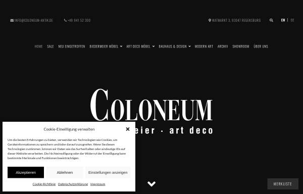 Vorschau von www.biedermeier-antik.de, Coloneum-Antiquitäten