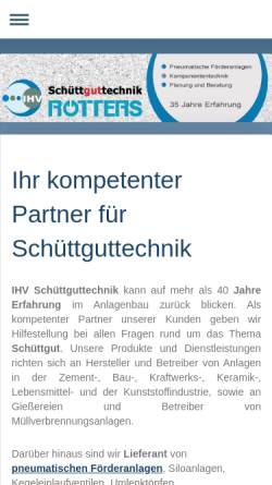 IHV-Schüttguttechnik, Inh. Elke Rötters