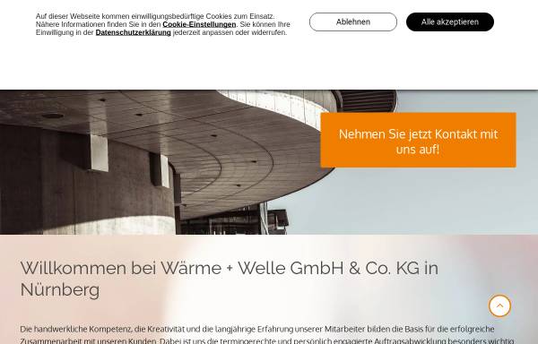 Vorschau von www.waermewelle.de, Wärme und Welle GmbH