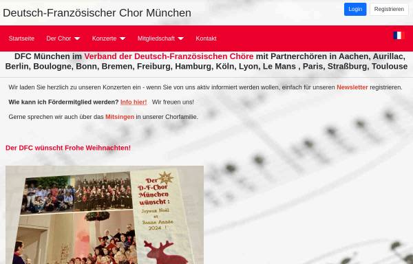 Vorschau von dfc-muenchen.de, Deutsch-Französischer Chor