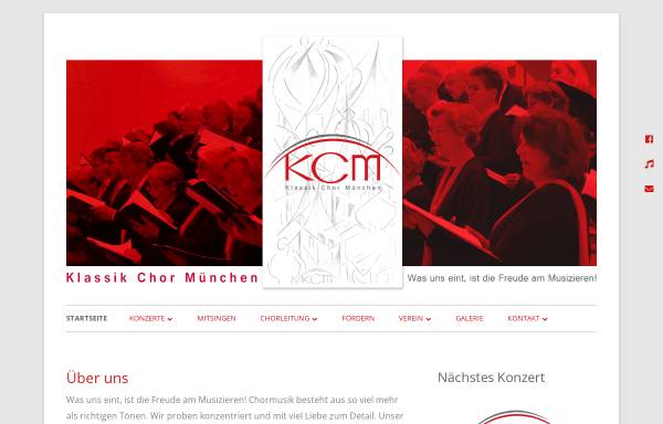 Vorschau von www.klassikchormuenchen.de, Klassik Chor München e.V.