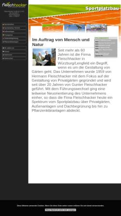 Vorschau der mobilen Webseite www.hermann-fleischhacker.de, Hermann Fleischhacker GmbH & Co. KG