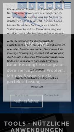 Vorschau der mobilen Webseite www.alsheimer.de, Alsheimer GmbH