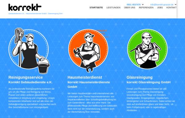 Korrekt Gebäudedienste-Hausmeisterdienste GmbH