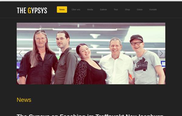 Vorschau von www.gypsys.de, Gypsys