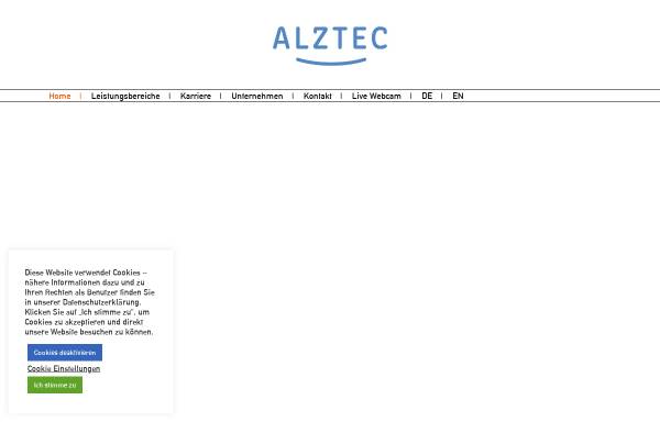 Vorschau von alztec.com, Alztec GmbH