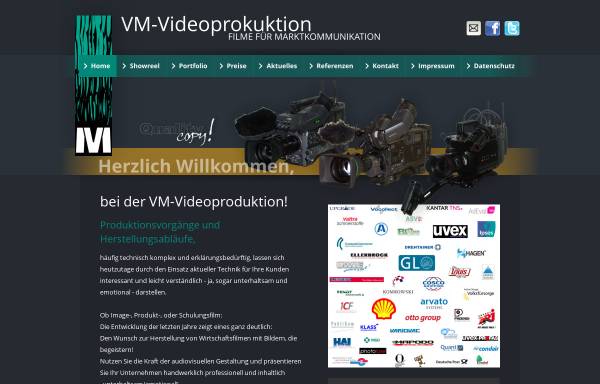 Vorschau von www.vm-video.com, VM-Videoproduktion Voigt & Mendt GmbH