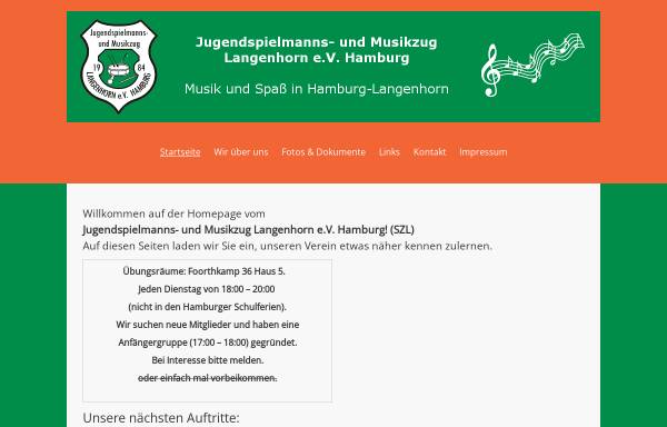 Vorschau von www.spielmannszug-langenhorn.de, Spielmannszug Langenhorn