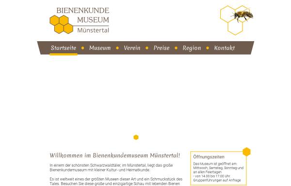 Vorschau von www.bienenkundemuseum.de, Bienenkundemuseum