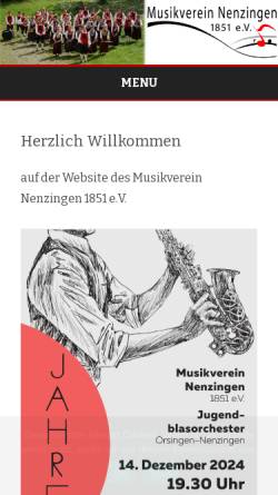 Musikverein Nenzingen 1851 e.V.