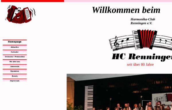 Vorschau von www.hc-renningen.de, Harmonika Club Renningen e.V.