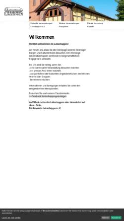Vorschau der mobilen Webseite www.lokschuppen-goenningen.de, Förderverein Lokschuppen e.V.