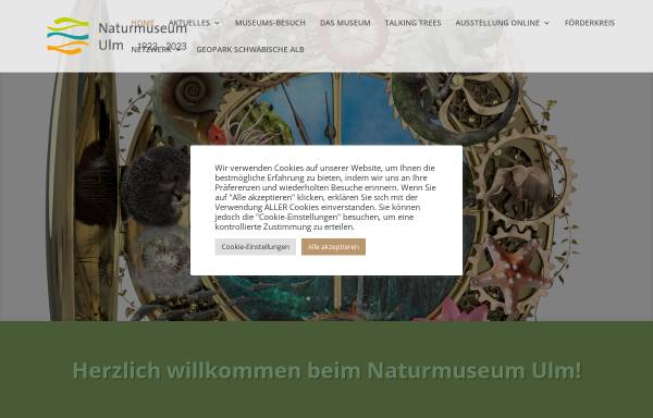 Vorschau von www.naturkunde-museum.ulm.de, Naturkundliches Bildungszentrum