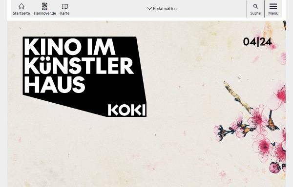 Vorschau von www.koki-hannover.de, Kommunales Kino Hannover