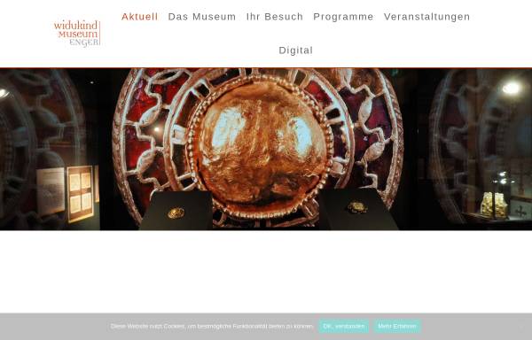 Vorschau von www.widukind-museum-enger.de, Widukind-Museum Enger