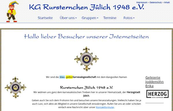 Vorschau von www.rursternchen.de, KG Rursternchen