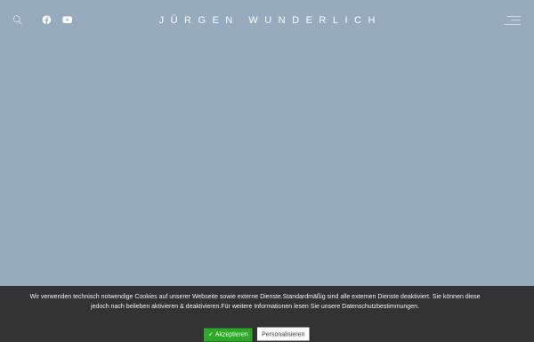 Vorschau von www.juergenwunderlich.com, Jürgen Wunderlich